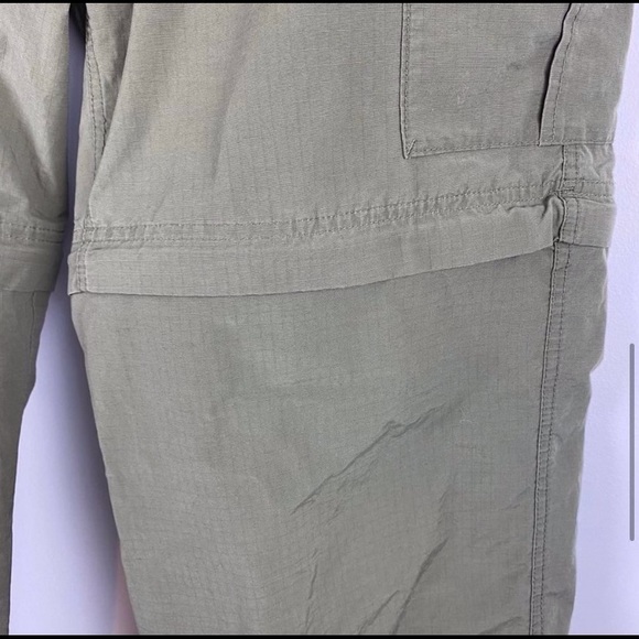 COLUMBIA Men’s Green Ripstop Convertible Hiking Pants | L - Picture 6 of 10